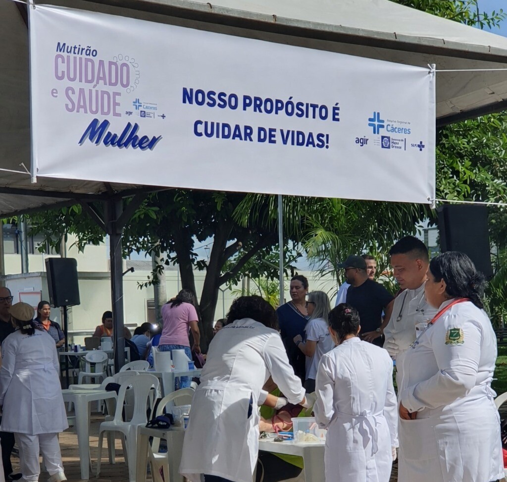 hospital-regional-de-caceres-promove-mutirao-voltado-a-saude-da-mulher-com-realizacao-de-exames-e-pequenas-cirurgias